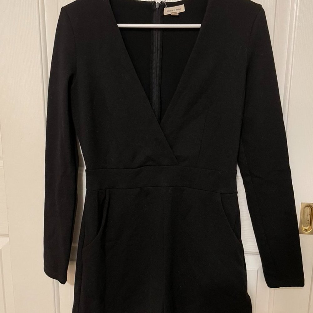 Black Romper Shorts